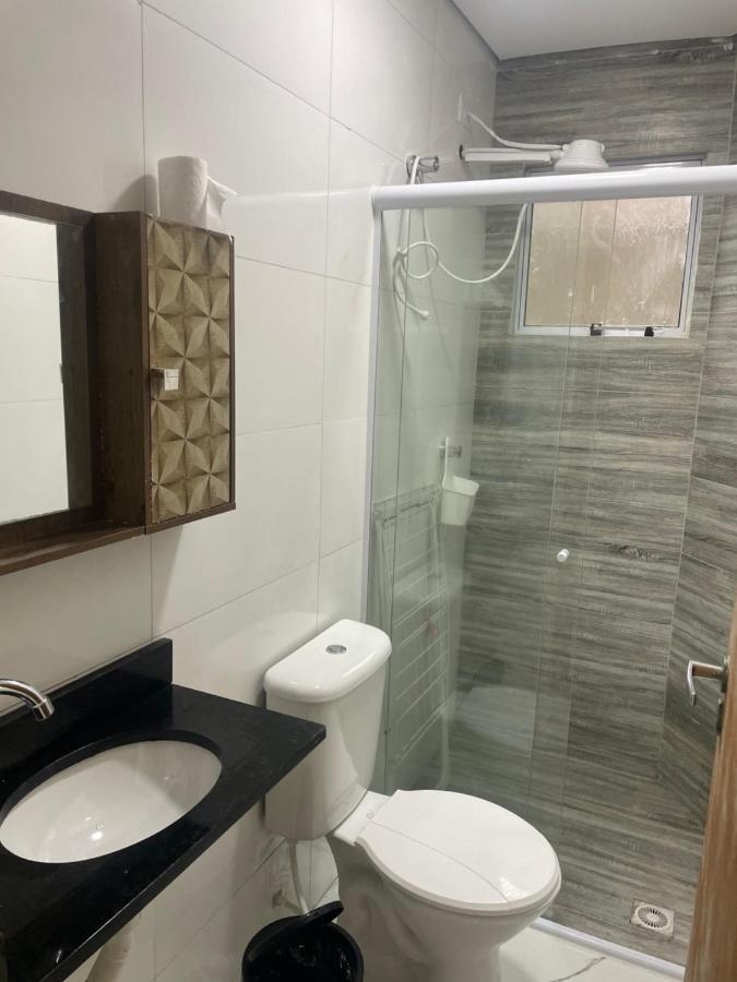 Casa Novinha - Praia Grande - Mirim - 3 Quadras Da Praia Wi-Fiヴィラ エクステリア 写真